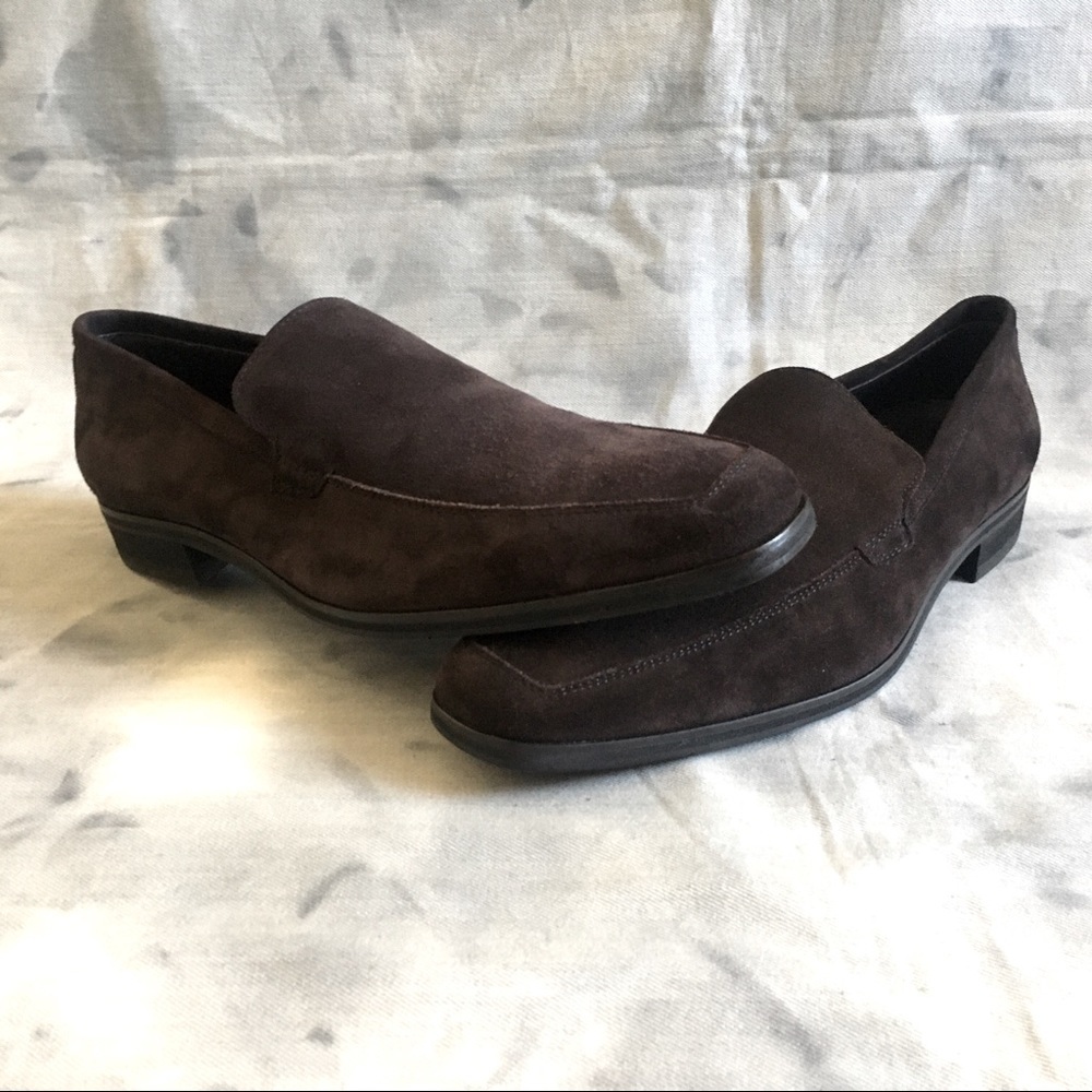 Ermenegildo Zenga Suede Loafers